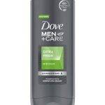 Dove Men gel de dus corp si fata Extra Fresh 400ml