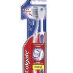 Periuta de dinti Colgate  - Slimsoft alb - 2 buc / set
