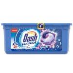 Dash detergent de rufe si balsam Lenor Lavanda, 26 capsule, 618,8 gr.