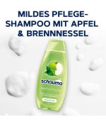 Schauma Natural Moments, sampon Mere Verzi 400ml - imagine 5