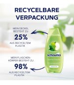 Schauma Natural Moments, sampon Mere Verzi 400ml - imagine 3