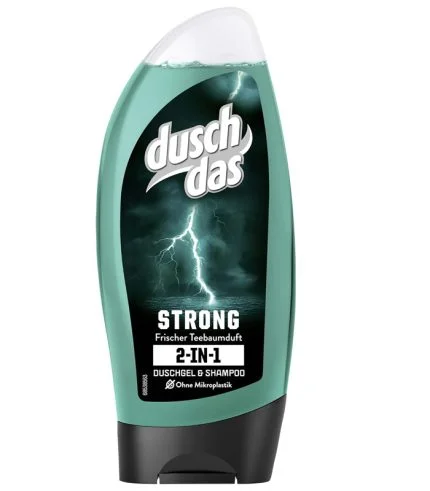Duschdas Gel de dus Strong cu ceai revigorant si mentă 250ml