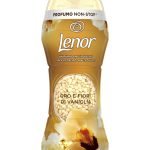 Lenor Perle parfumate Unstoppables aur si flori de vanilie 210 gr