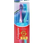 Colgate Periuta de dinti tripla actiune, medie - 2 buc / set