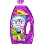 Weisser Riese detergent Gel rufe colorate, 80sc/4L
