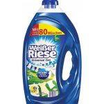 Weisser Riese detergent Gel Universal, 80sc/4L