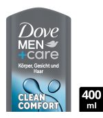 Dove Men gel de dus Clean Comfort 400 ml - imagine 3