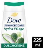 Dove gel de dus Advanced Care Hydra Pflege 225ml - imagine 3
