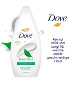 Dove gel de dus Essential Care Fresh Care 450 ml - imagine 3