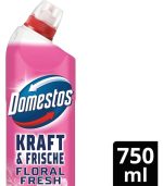 Domestos WC-Gel Kraft&Frische Floral Fresh 750 ml - imagine 3