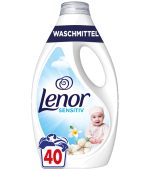 Lenor detergent lichid Sensitive 40sc/1.8 litri - imagine 2