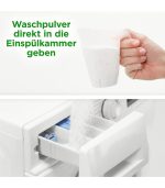 Ariel detergent pudra rufe albe Original 77 sc/5,005 kg - imagine 4