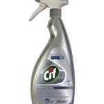 Cif spray profesional suprafete inox, otel 750ml