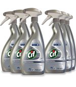 Cif spray profesional suprafete inox, otel 750ml - imagine 7